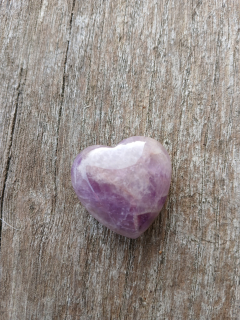 ametyst srdce pr. 3 cm - hmatka